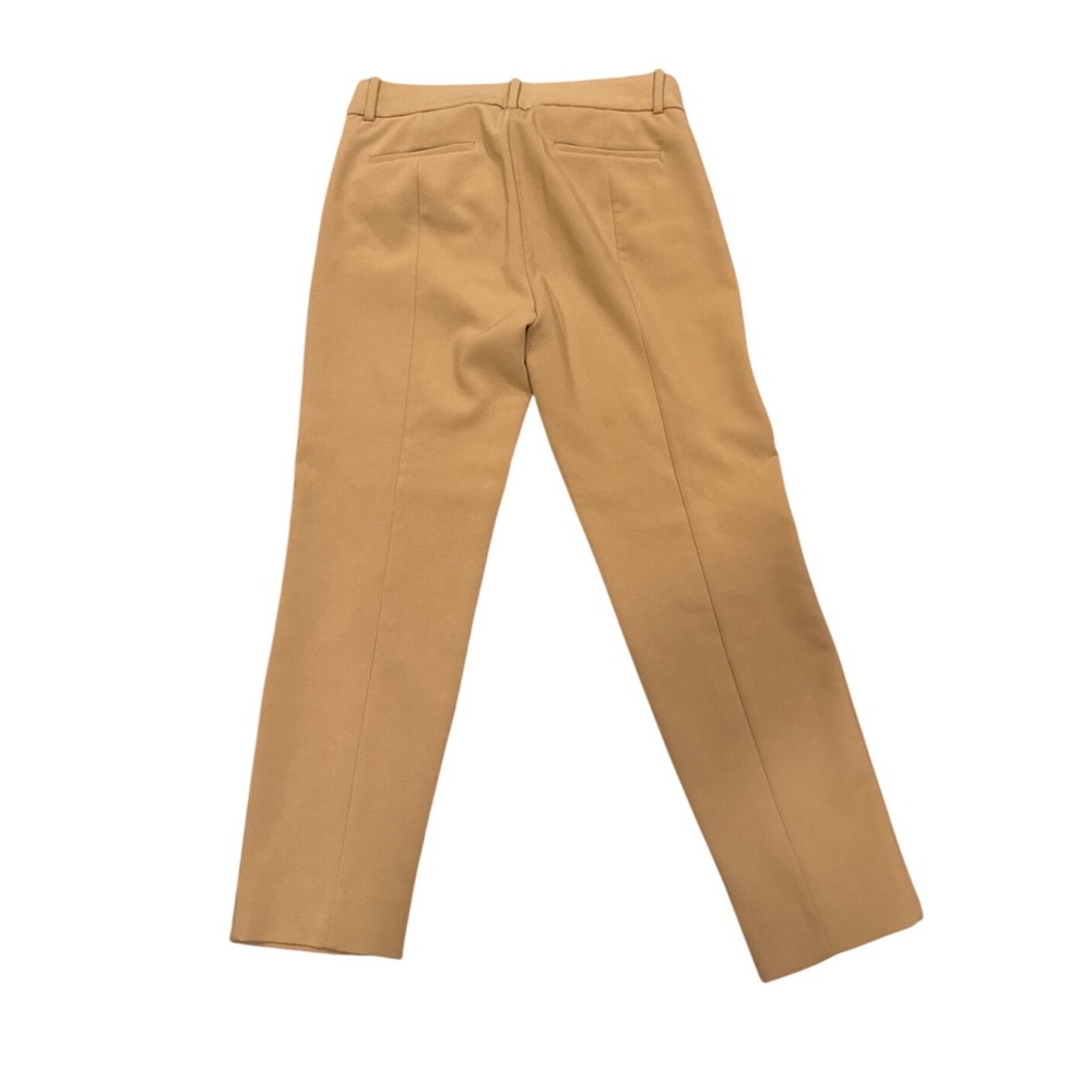 J.Crew Cameron 365 Woman 6 Slim High Rise Pants Camel Tan Classic Business Dress - Picture 2 of 8